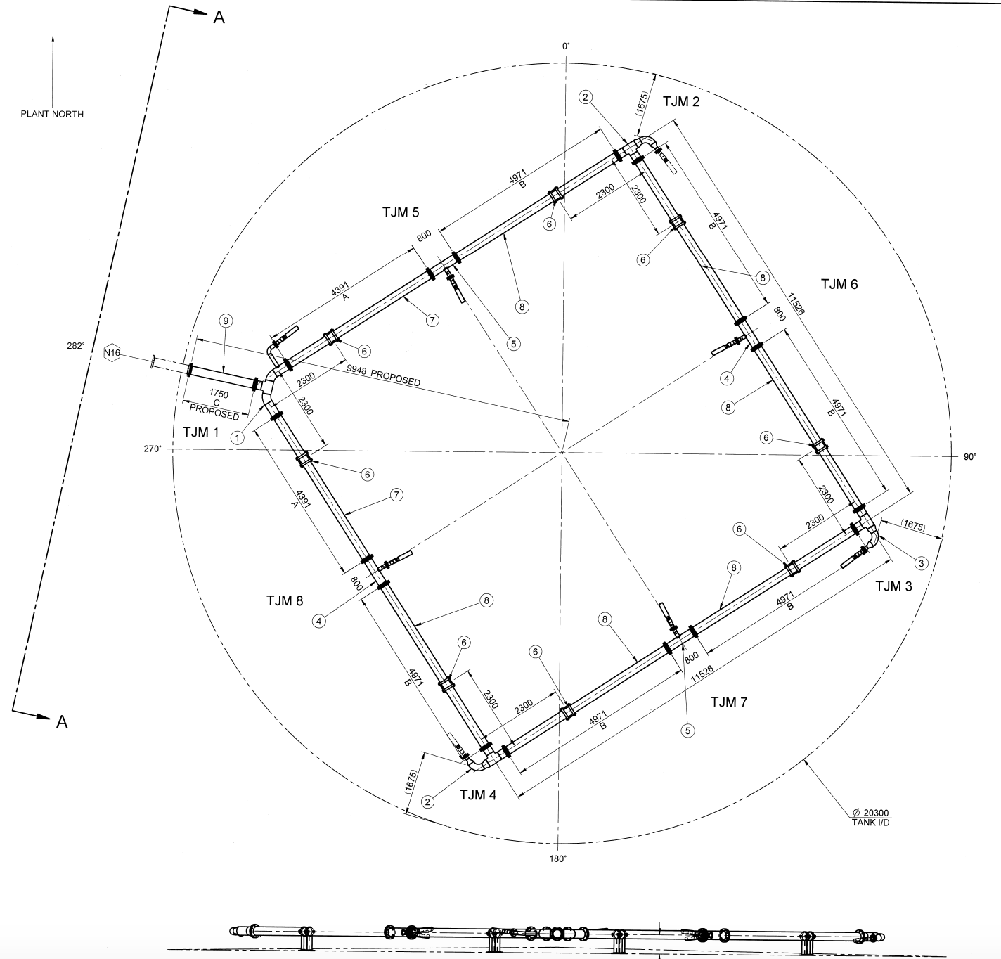 Tank Mixing Manifold Design