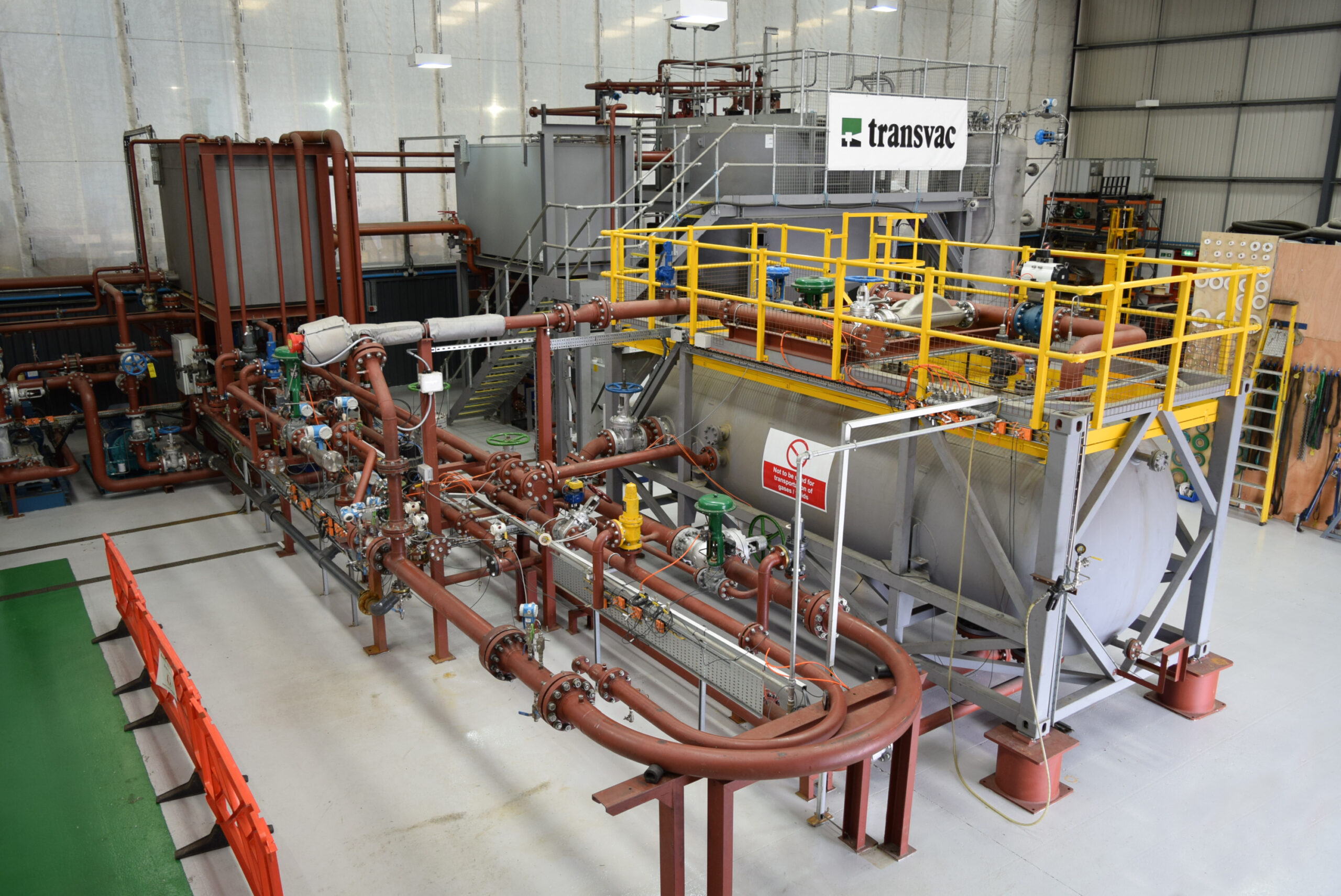 Transvac's Ejector Test Facility